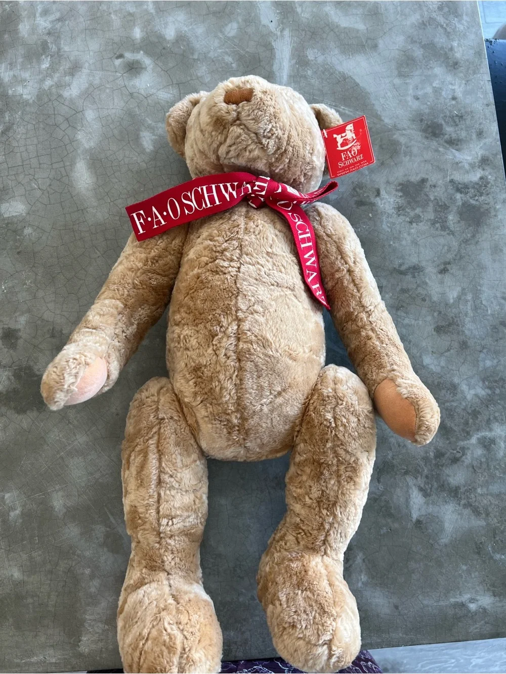 FAO Schwarz 2000  Articulated Teddy Bear Collectible